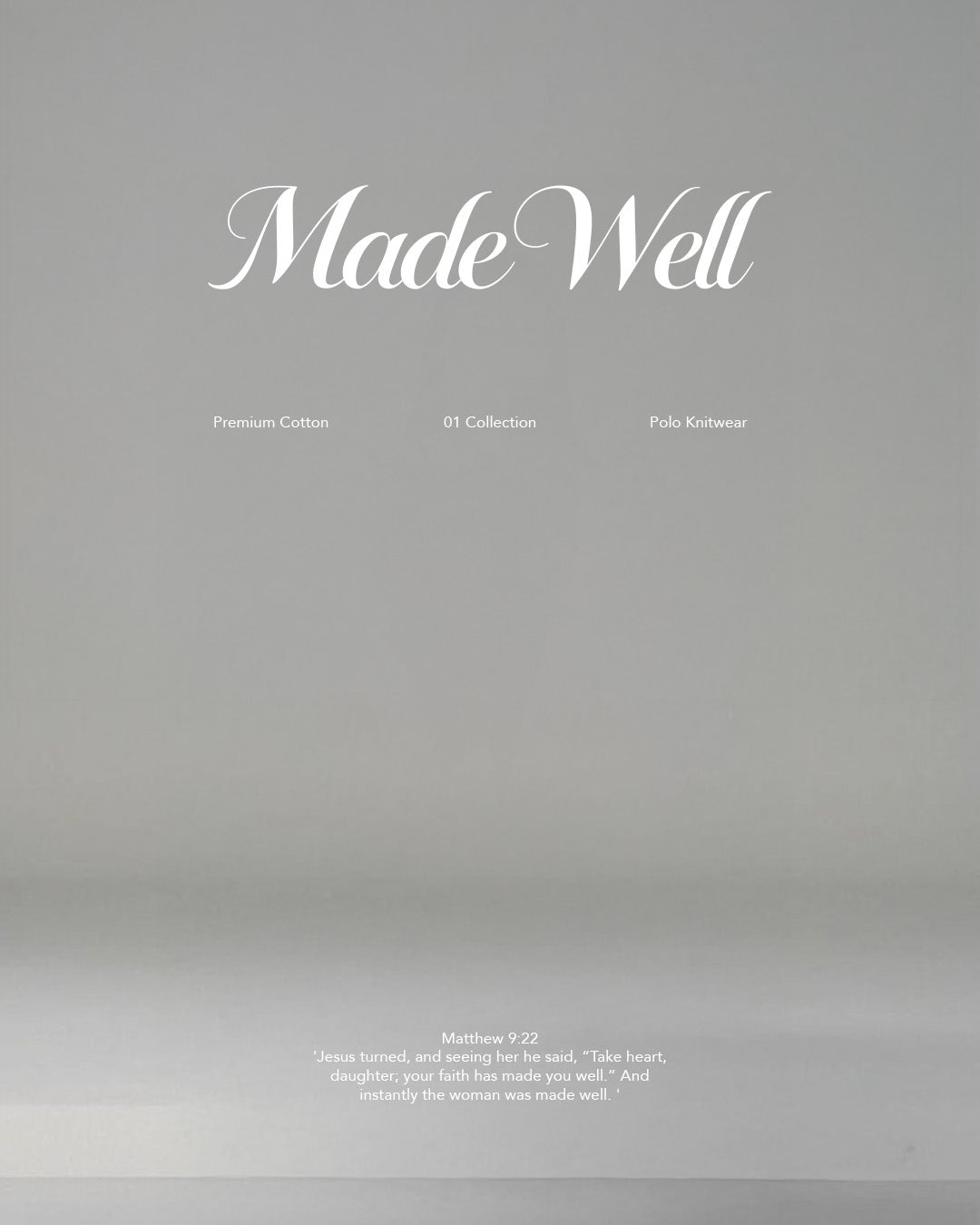 'Made Well' Knit Jersey - Green & White